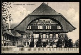 AK Hindelbank, altes Bauernhaus