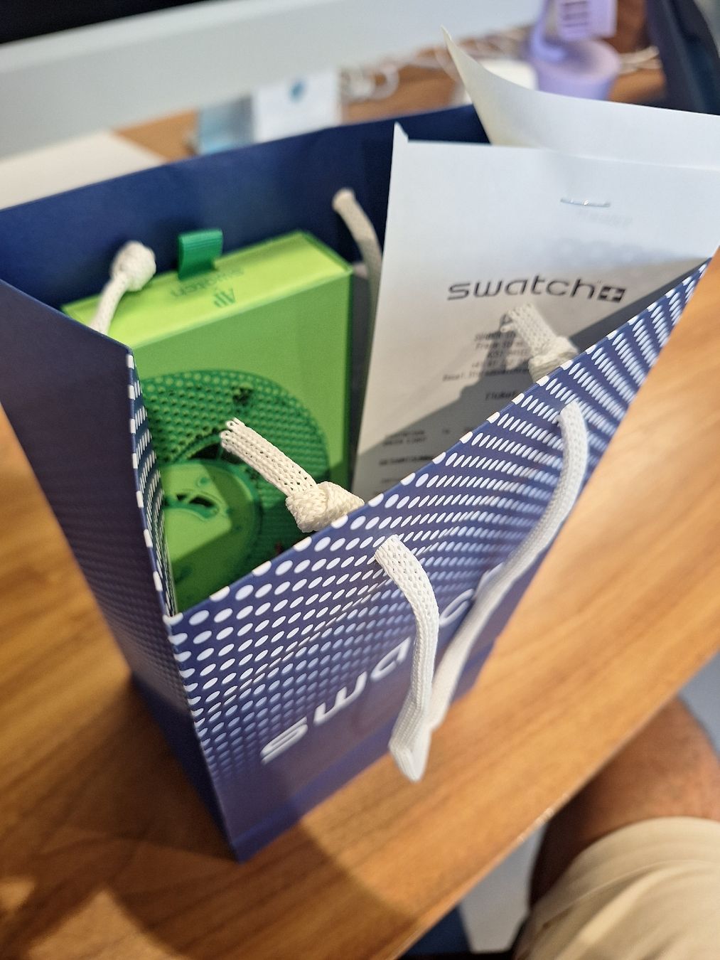 Swatch Orologi: Swatch x Ap Royal Pop Green – Nuovo e nell'imballaggio originale da Allschwil venduto da SimauK 4