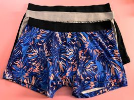 Boxershorts Herren PIER ONE, Grösse L, mehrfarbig,   3 Stück
