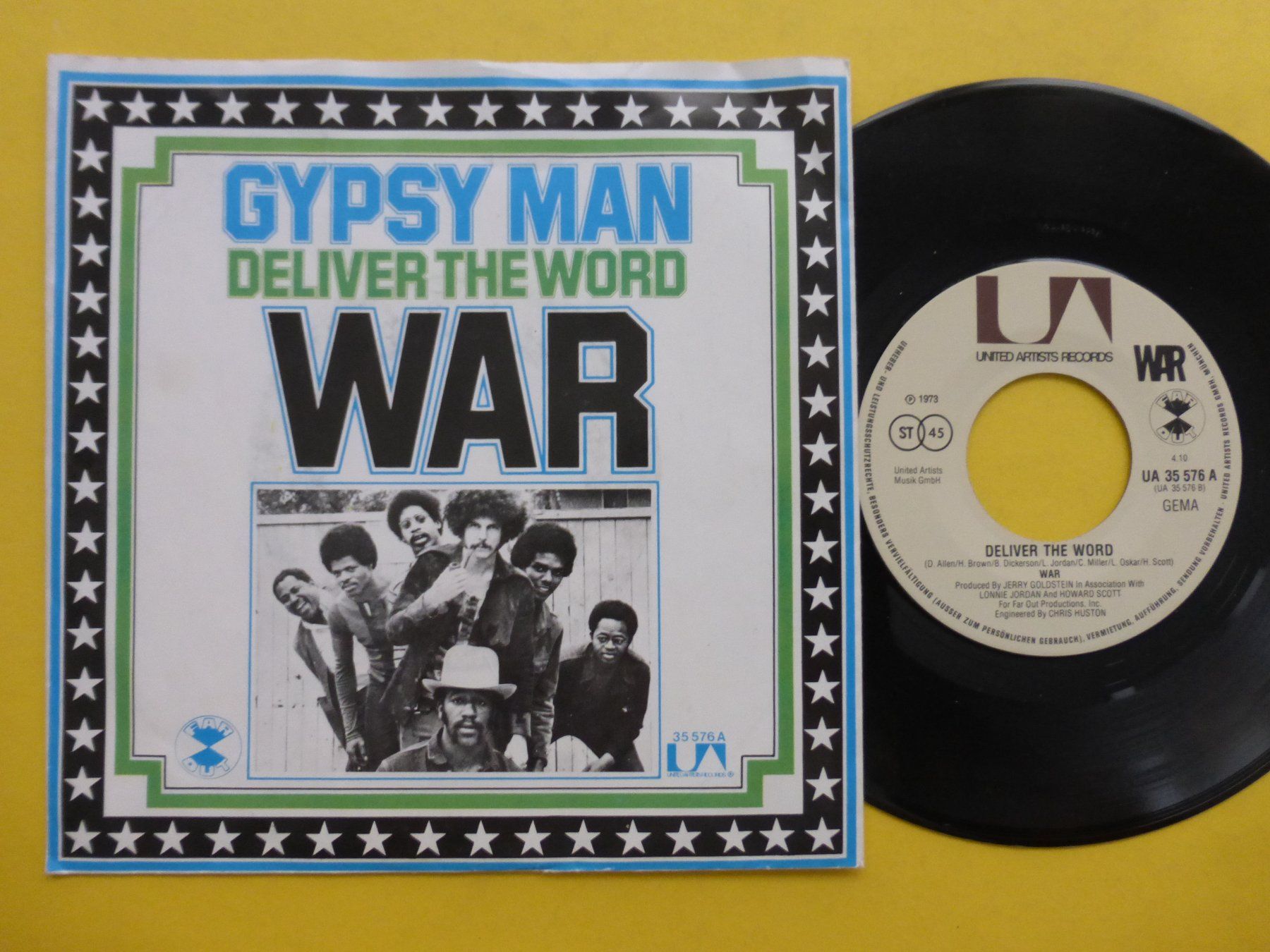 Dischi in vinile: War – Gypsy Man – Usato da Zürich venduto da Swiss57
