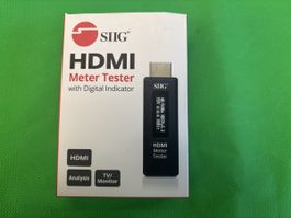 SIIG HDMI Meter Tester mit Digitalanzeige, guter Zustand