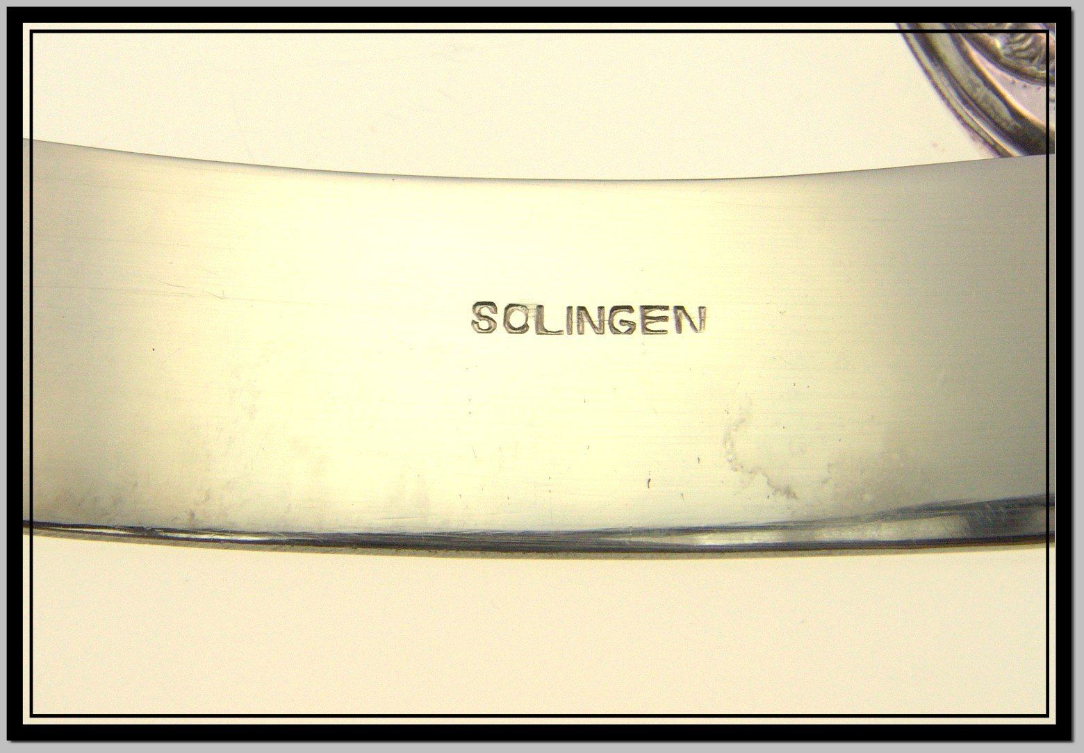 Solingen Set di posate: altes Solingen Silber 800 Vorlagebesteck 3 teilig in Box – Usato da Langenthal venduto da Antik_Huesli 3
