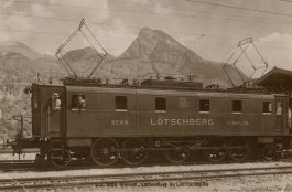 Brig   VS   -    Lötschberg - Lokomotive  BLS