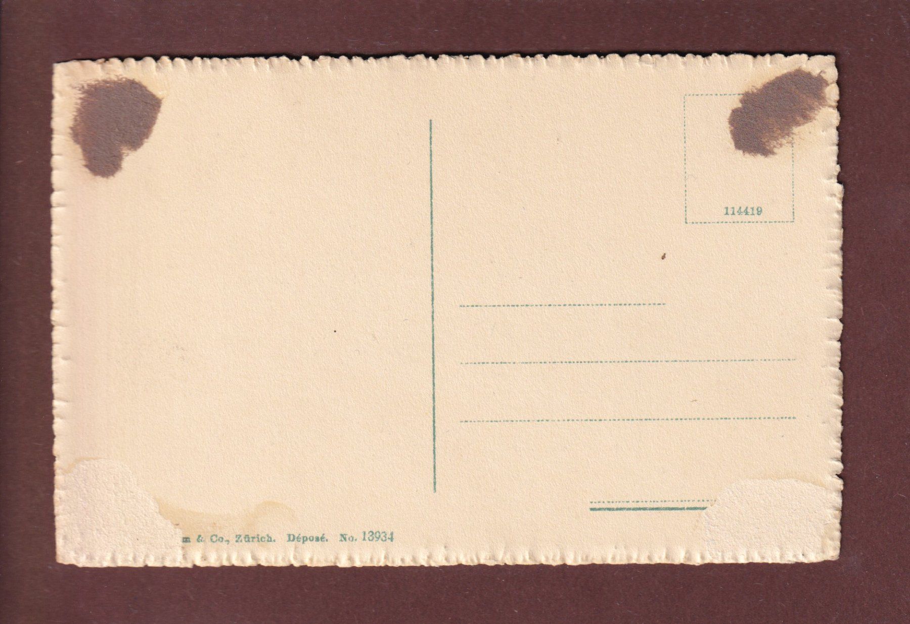 Cartoline postali: LUZERN - Panorama – Usato da Pully venduto da nicecards 1