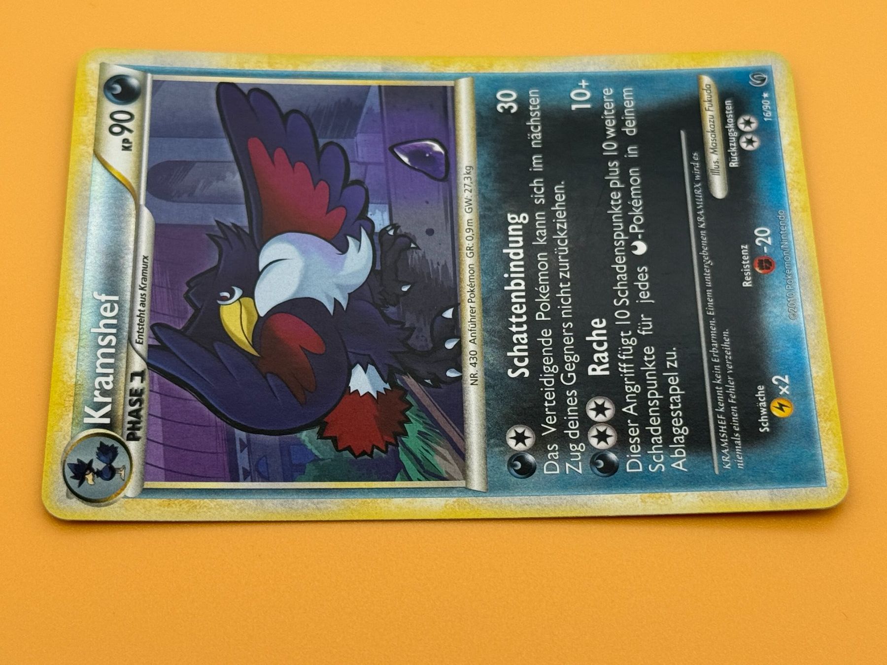 Pokémon Carte collezionabili: Kramshef 16/90 Reverse Holo Pokémon HGSS Undaunted – Usato da Uster venduto da Madame_Cards 3