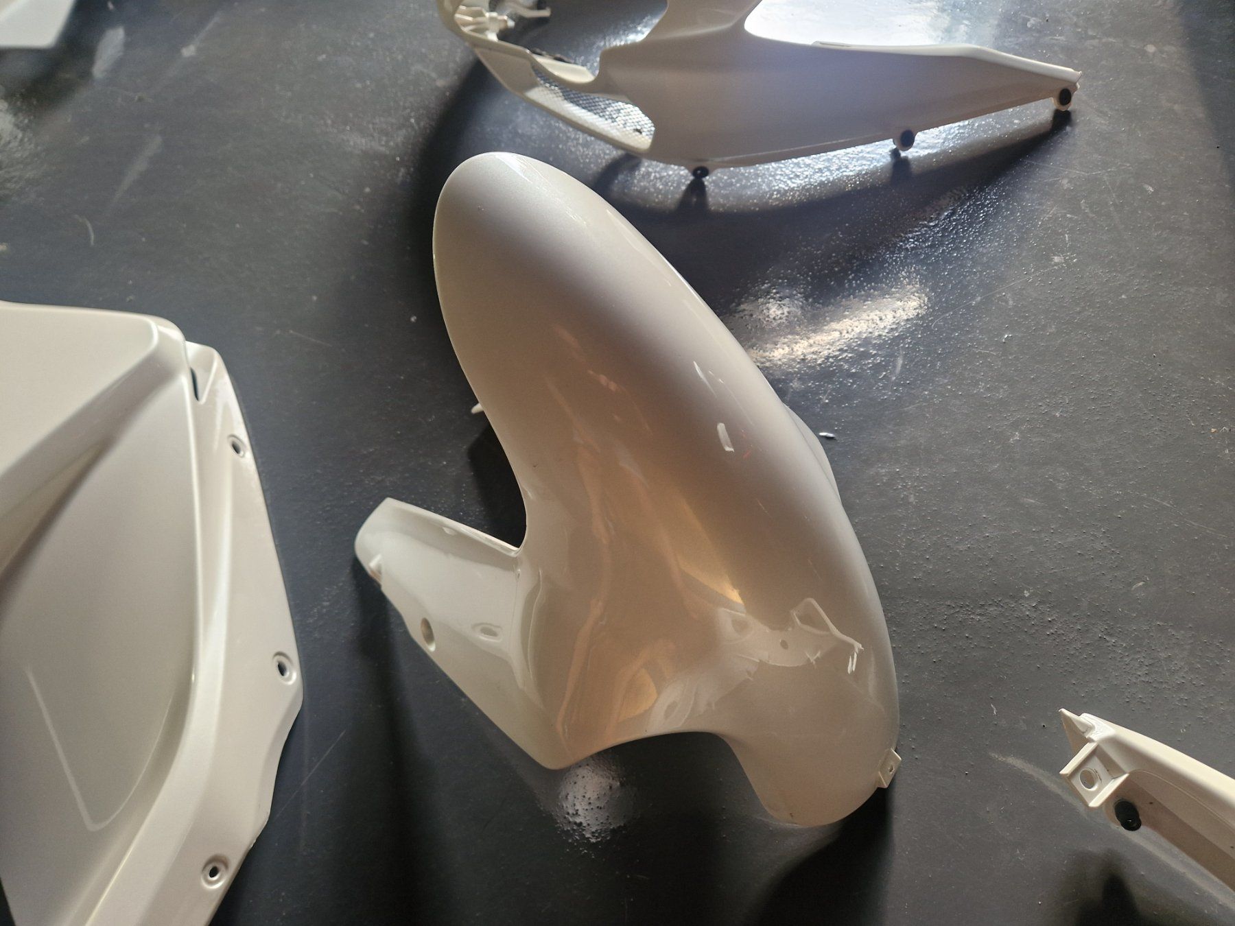Ducati Tutti i ricambio per moto: Ducati 1198 Verschalung perlweiss, ORIGINAL – Usato da Zofingen venduto da alb_l99r 5