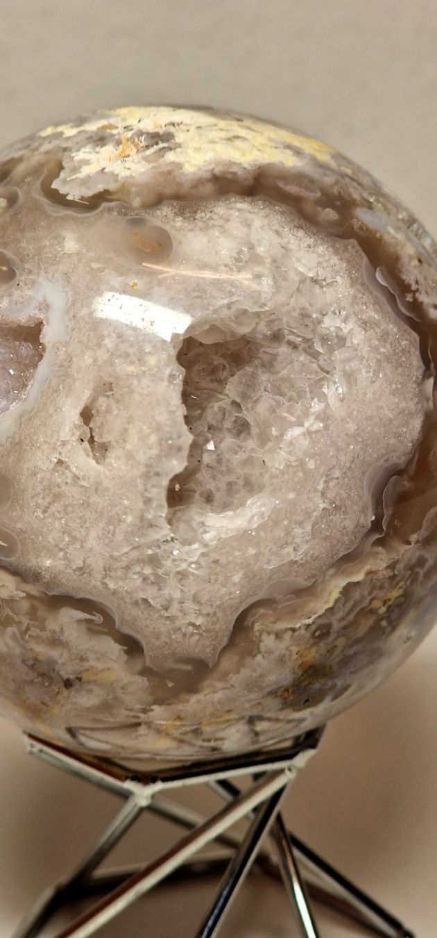 Minerali & Pietre curative: Aktion:Blumenachatkugel 77mm 620g – Nuovo (secondo la descrizione) da Matzingen venduto da Shay_Crystalz 2