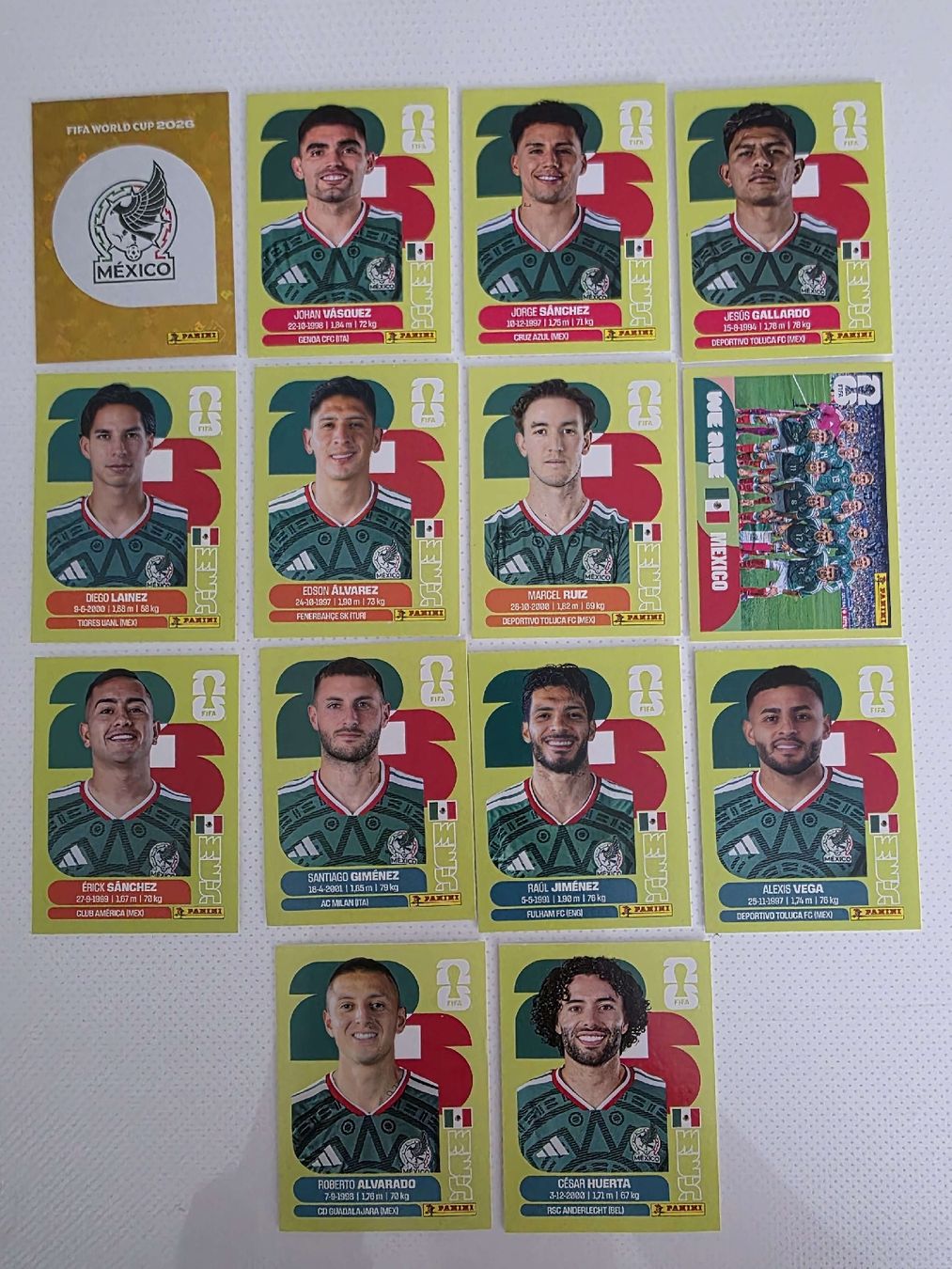 Panini Carte collezionabili: Panini WM 2026 Mexiko – Nuovo (secondo la descrizione) da St. Gallen venduto da Shelly__x3