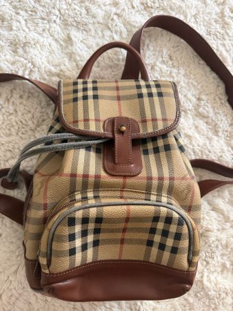 Vintage Burberry backpack