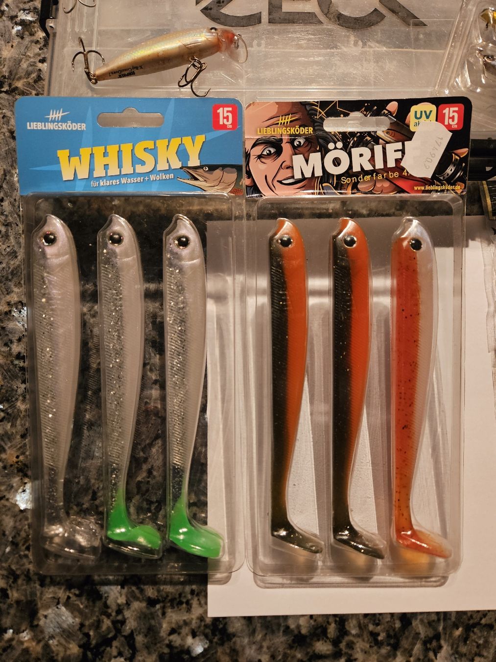 Esche: Angelköder/inkl. Köderbox – Usato da Kerns venduto da Lucatch 1