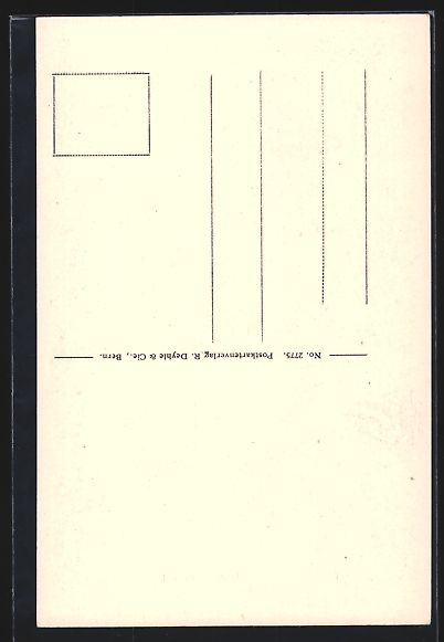Cartoline postali: AK Diessbach, Brücke beim Löwen – Usato da Berlin venduto da bartko-reher 1