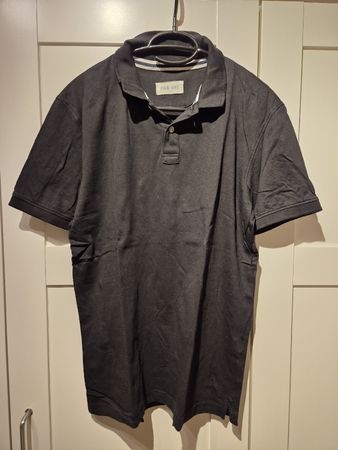 PIER ONE Poloshirt Schwarz Grösse M