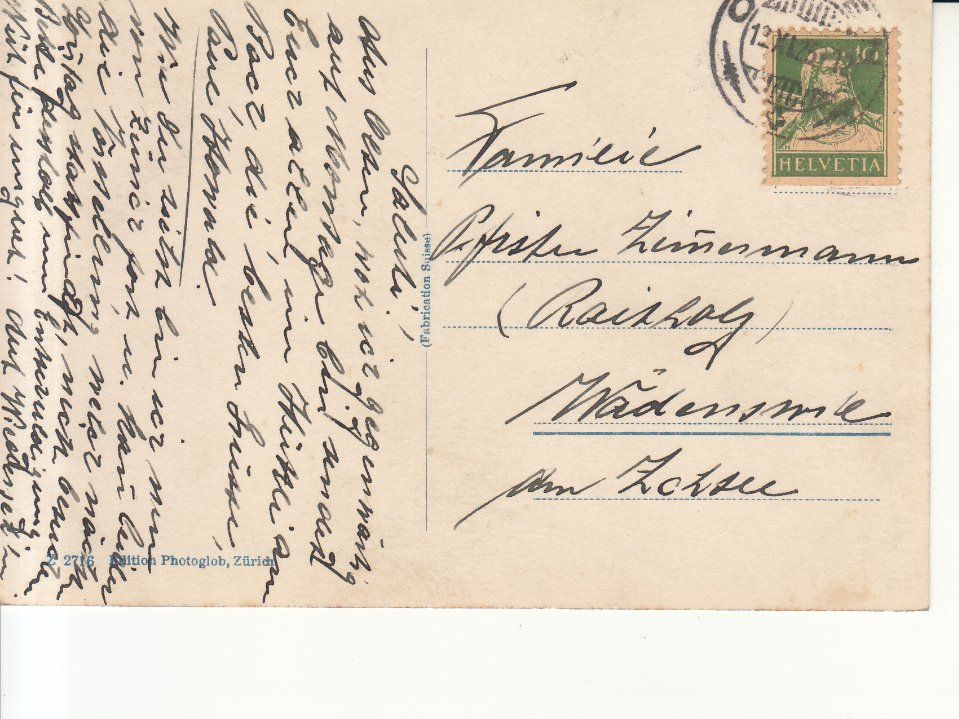 Ansichtskarten: Olten 1925 – Gebraucht aus Bürglen TG von StampGraf 1