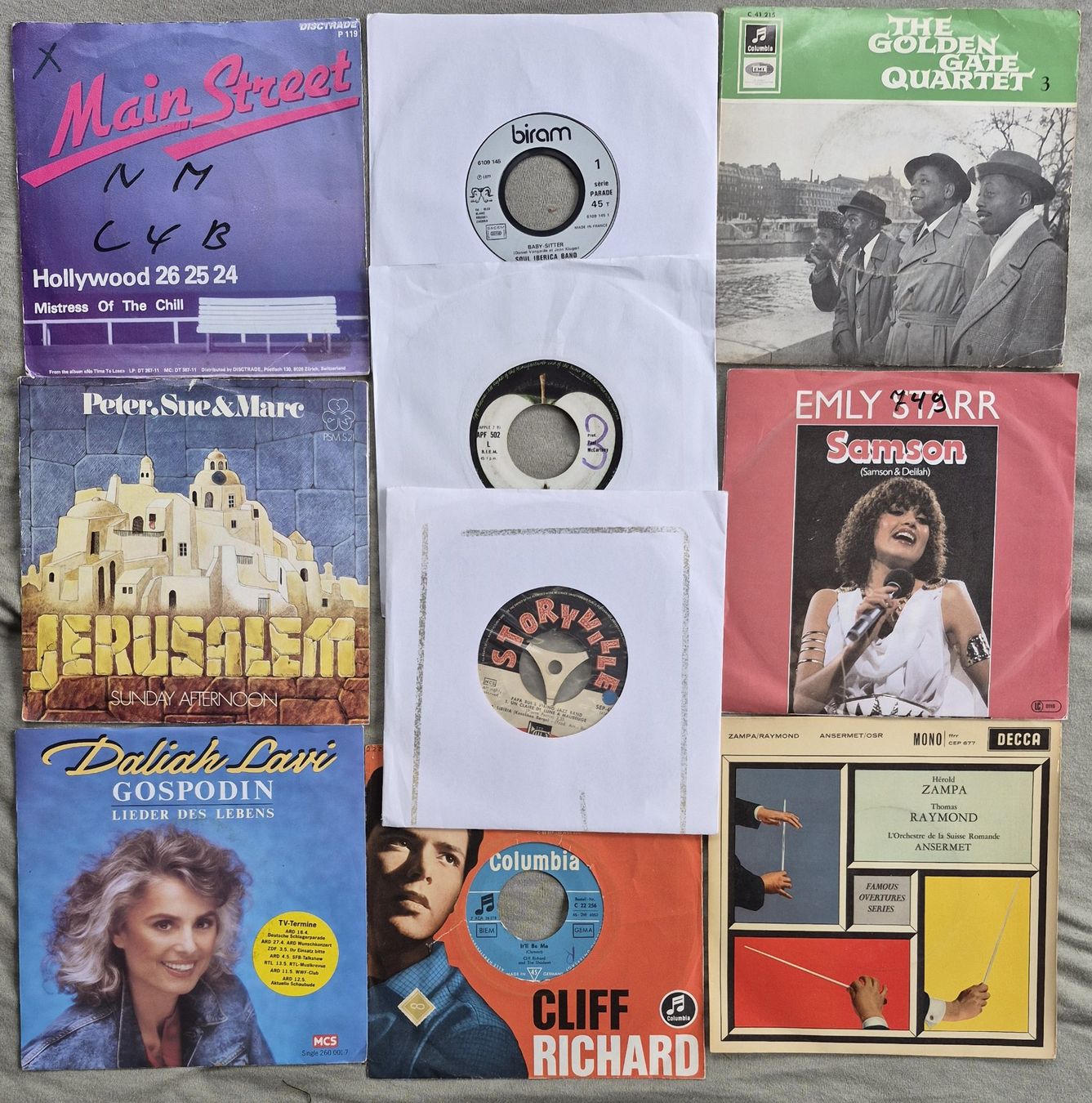 Dischi in vinile: 100 Singles divers – Nuovo (secondo la descrizione) da Onex venduto da X-Ray69 4
