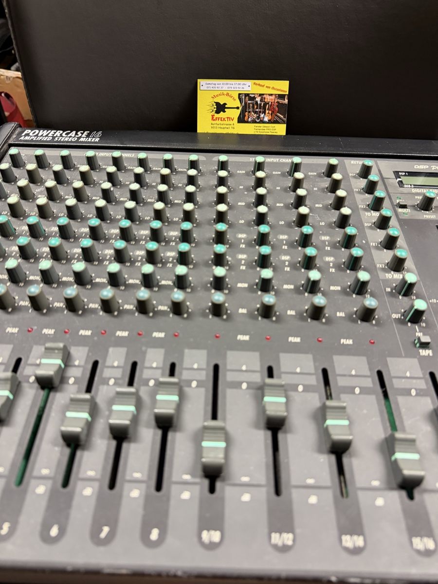 Console di mixaggio:  Generalmusic Powercase 16 – Usato da Hauptwil venduto da musikboerse 8