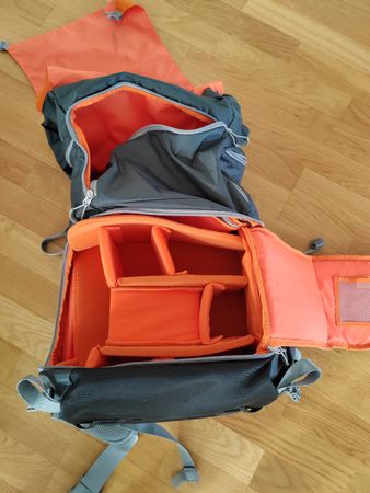 Mantona Rucksack Wanderrucksack Kamera Foto Top Zustand
