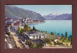 MONTREUX - Quai et bâtiment des Sports
