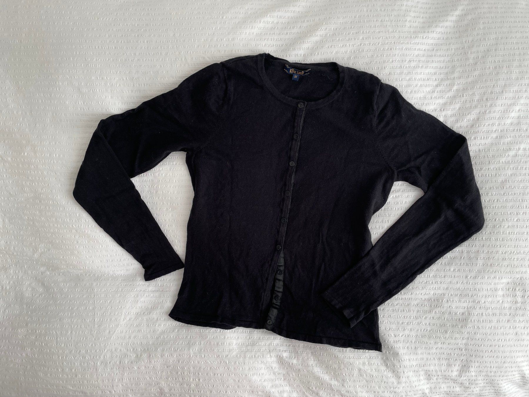 King Louie Giacche: King Louie Strickjacke schwarz Grösse M – Usato da chur venduto da 8zeichen