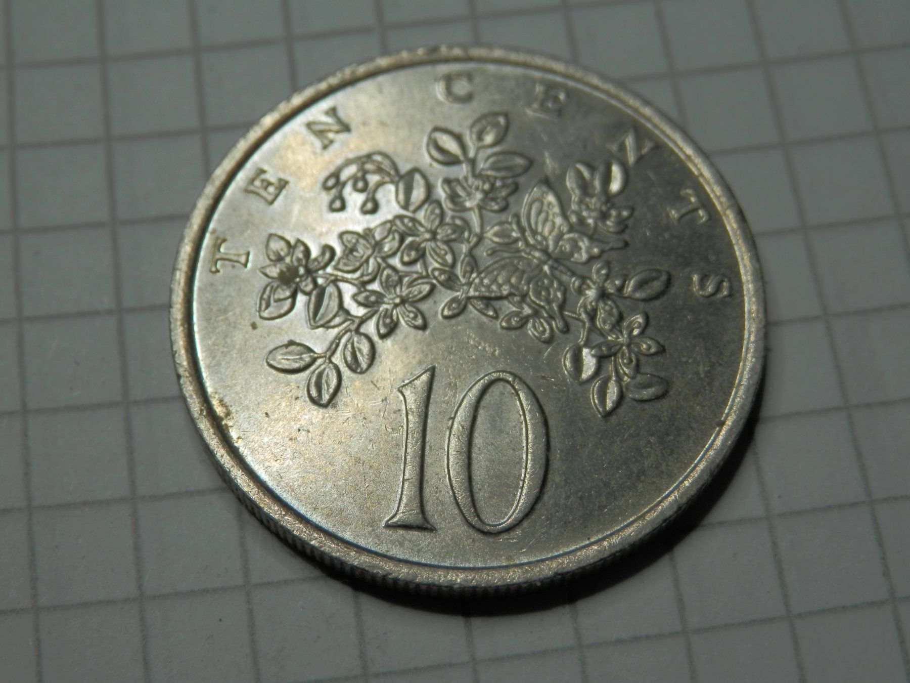 Alle Münzen: Jamaika 10 Cent, 1977 – Gebraucht aus Weiach von weiach81 1