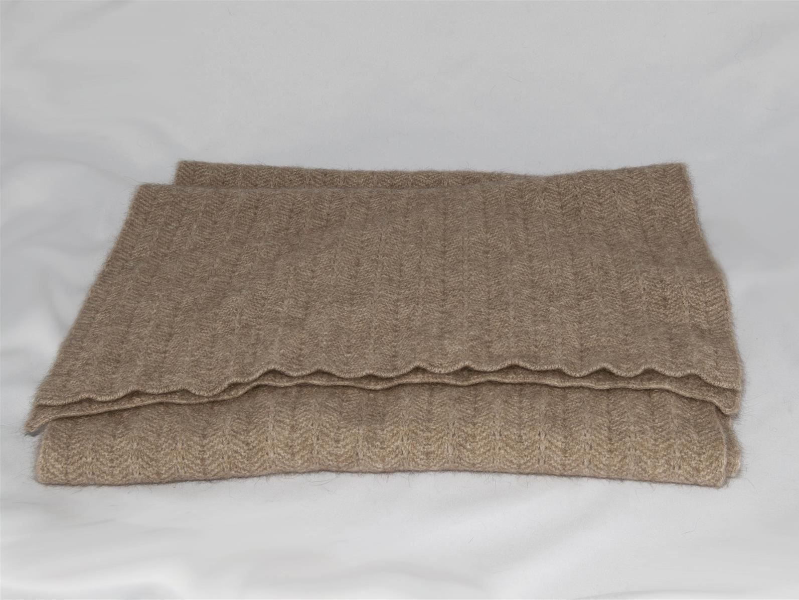 Foulard & Sciarpe: Possum Schultertuch beige zickzack – Nuovo e nell'imballaggio originale da Zollikofen venduto da marys-choice 3