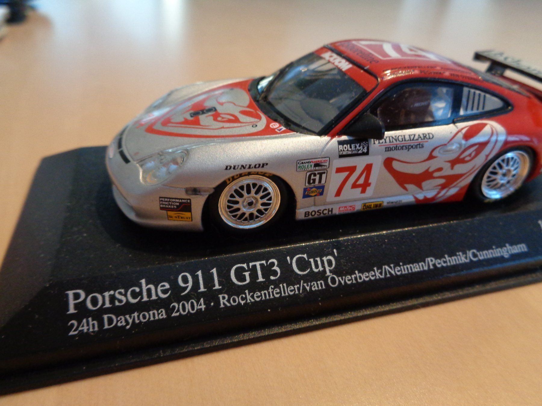 Porsche Modellautos: Minichamps 1:43 Porsche 911 GT3 CUP – Gebraucht aus Reconvilier von rallycar