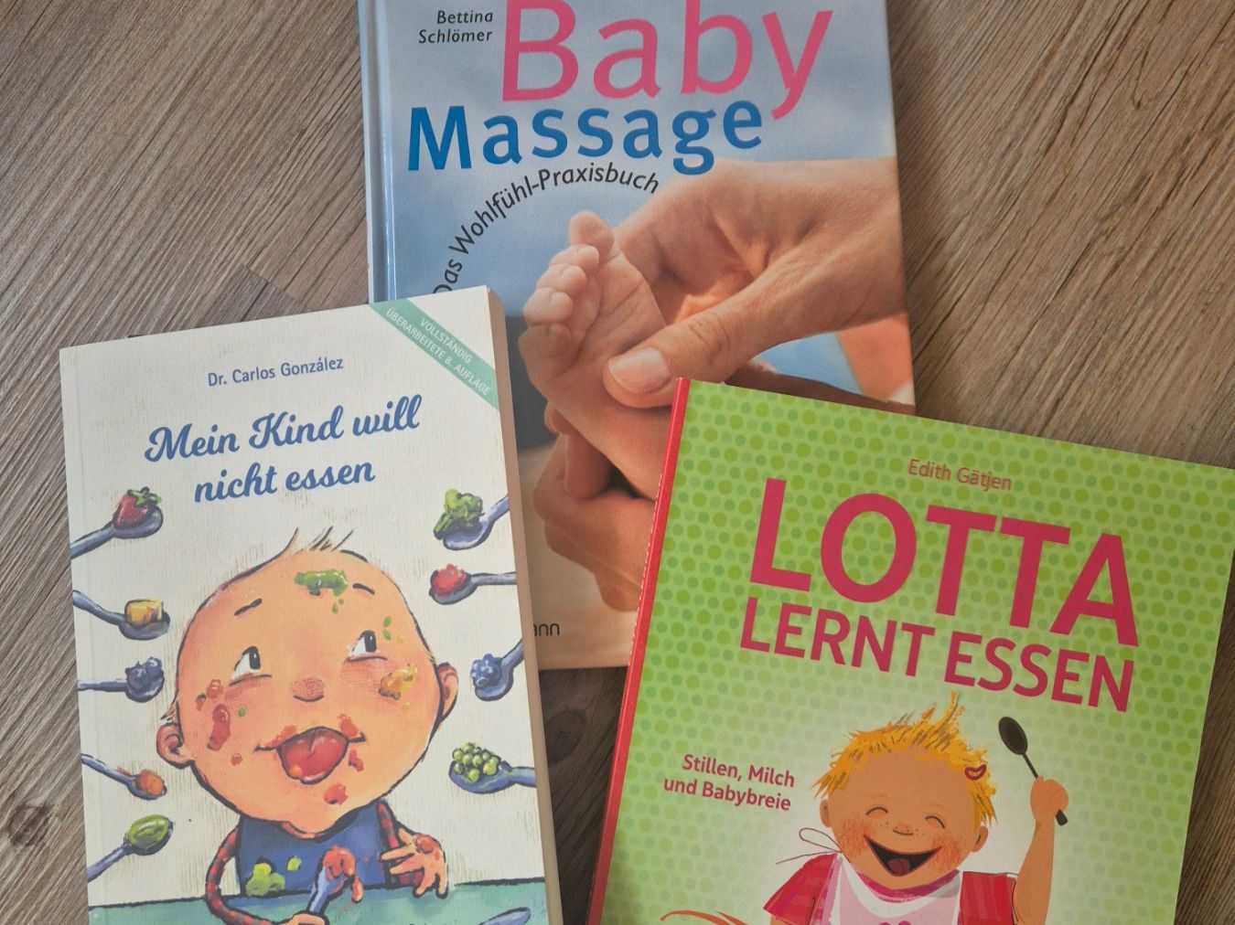 Bücher: Baby Bücher Essen & Massage – Gebraucht aus Unterramsern von LimTal