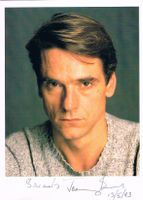 Jeremy Irons 1948- Autogramm signiert Foto 15x21cm