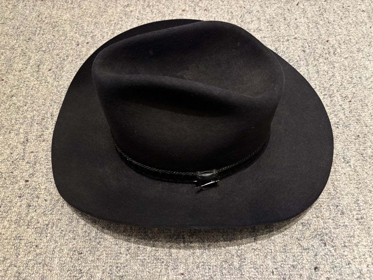 Stetson Hüte, Mützen & Caps: Schöner, schwarzer Stetson Cowboyhut, Grösse 56 – Gebraucht aus Bellach von Legdance