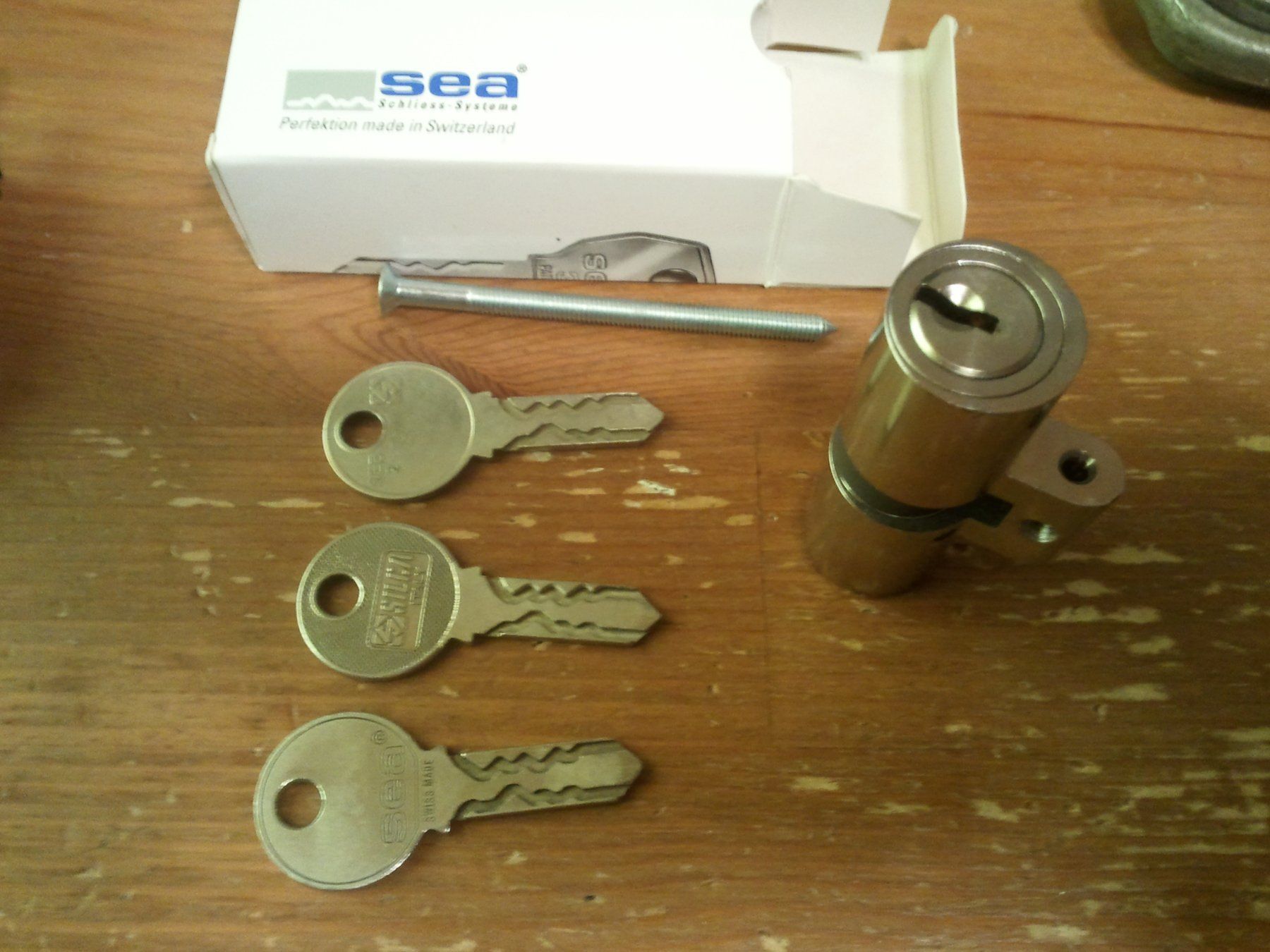 Chiavi: SEA Schliess Systeme made in Switzerland – Usato da Beatenberg venduto da fancy10 3