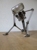 2.handdesign Unikat Kunst Art Signiert Skulptur Skull Skelet