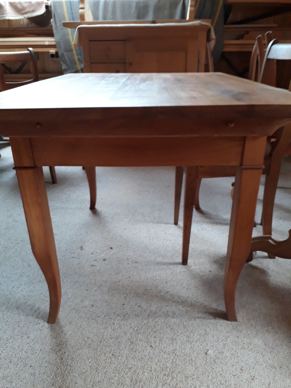 Tavoli: schöner alter Tisch Biedermeier  Kirschb. – Usato da Nesslau venduto da Jakobi01 2