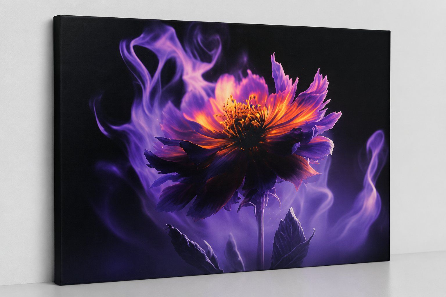 Foto & Immagini: Blumenbild  – Modernes Leinwandbild Wanddekoration – Nuovo (secondo la descrizione) da Tann venduto da WSD 2