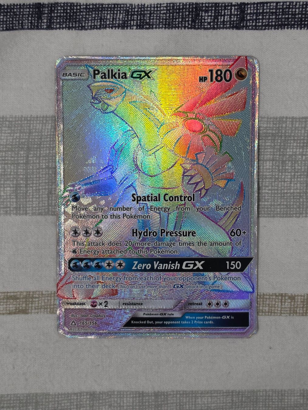 Pokémon Carte collezionabili: Palkia GX 165 – Usato da Binningen venduto da oscark77