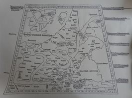 Nordeuropa-Karte von 1482