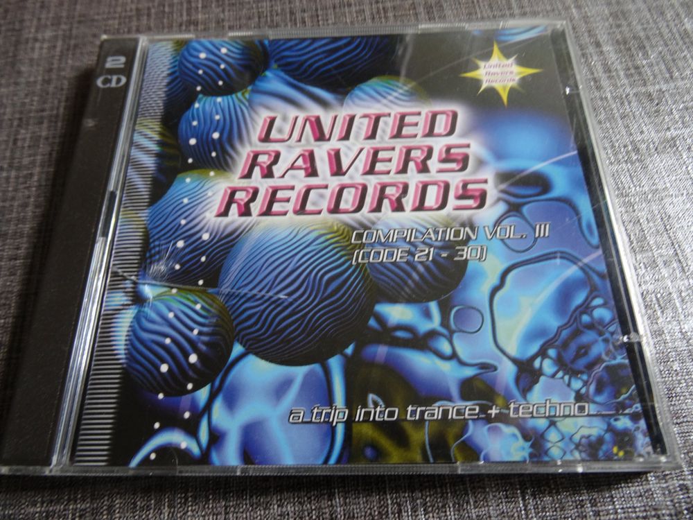 United Ravers Records Compilation Vol. 3 CD Kaufen auf Ricardo