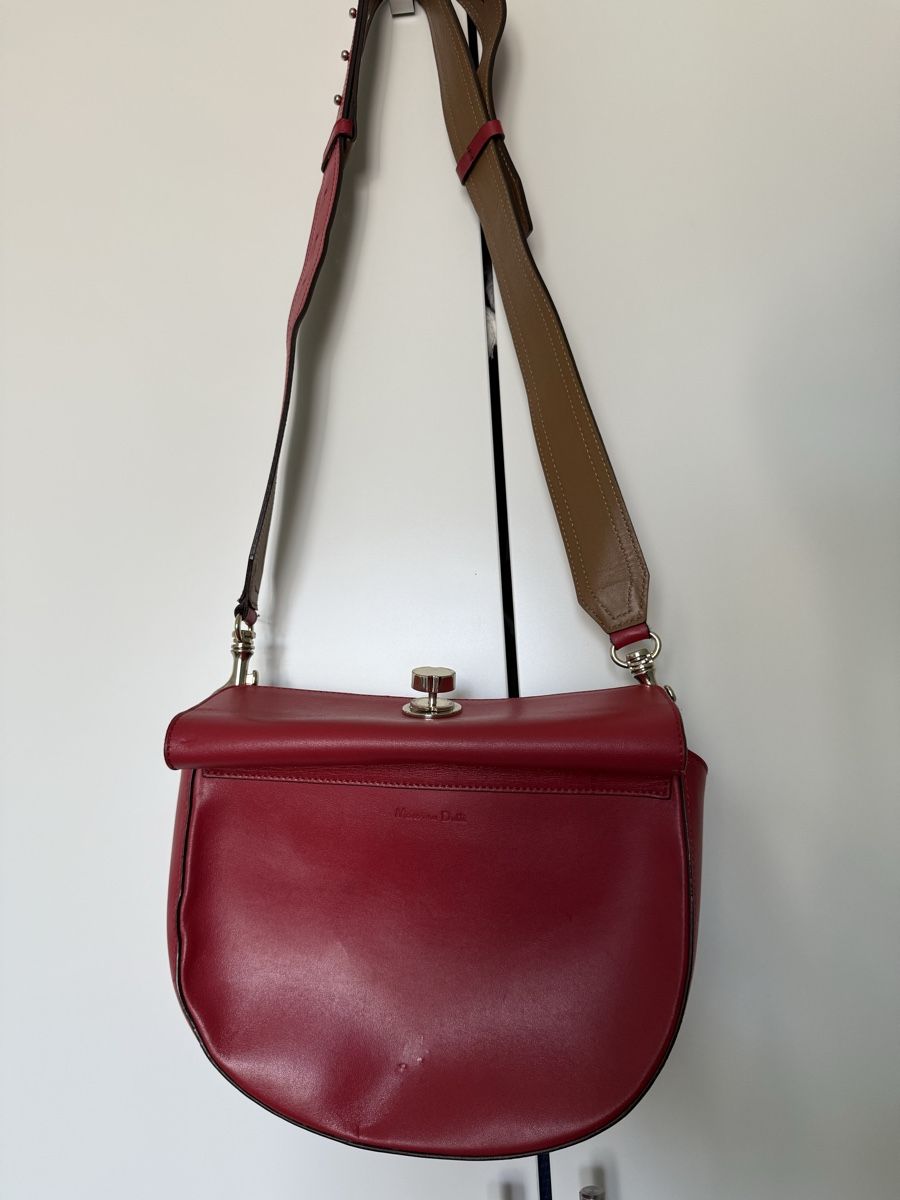 Massimo Dutti Taschen für Damen: Massimo Dutti Echtleder Handtasche, rot, neuwertig – Neu (gemäss Beschreibung) aus Olten von smashbox 5