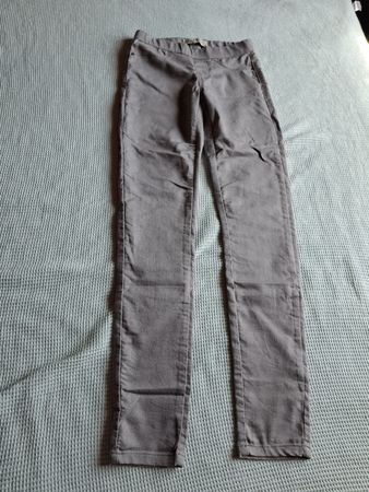 Pantalon - jegging gris taille élastique grandeur 34 C&A