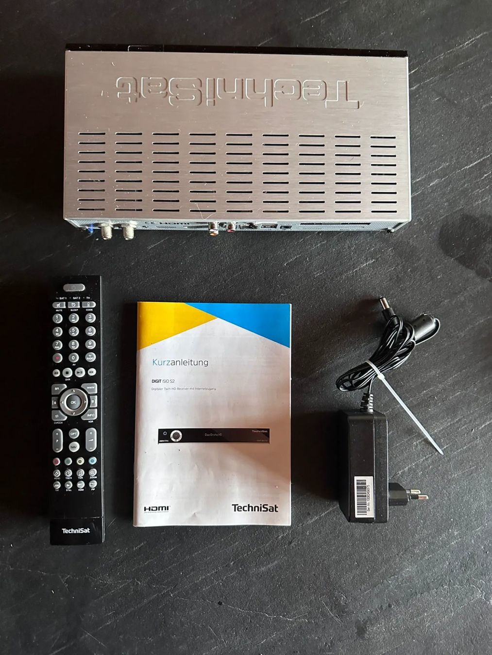 Receiver: 2× Delock 5G/LTE-Antenne, TechniSat Digit ISIO S2, Kabel – Neu (gemäss Beschreibung) aus Trogen von dan_l78r