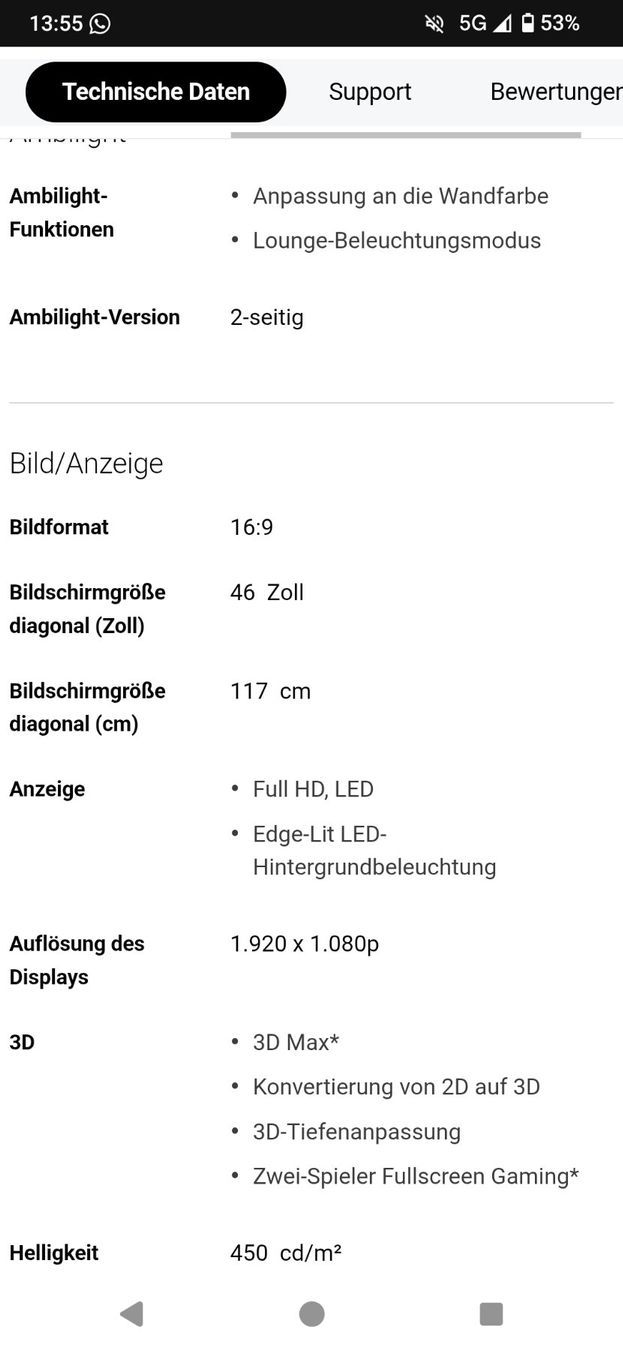 Philips Televisori: Philips Smart TV Modell: 46PFL8606K / 02 – Usato da Pratteln venduto da Cartonsducoeur_bl 6