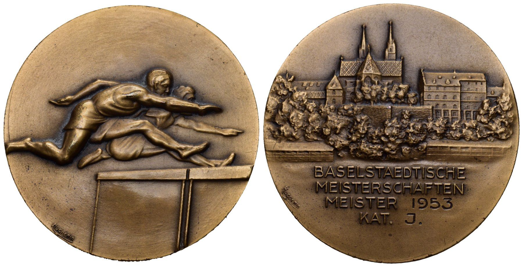 Medaillen: Basel 1953 – Gebraucht aus Bern von numismatictops