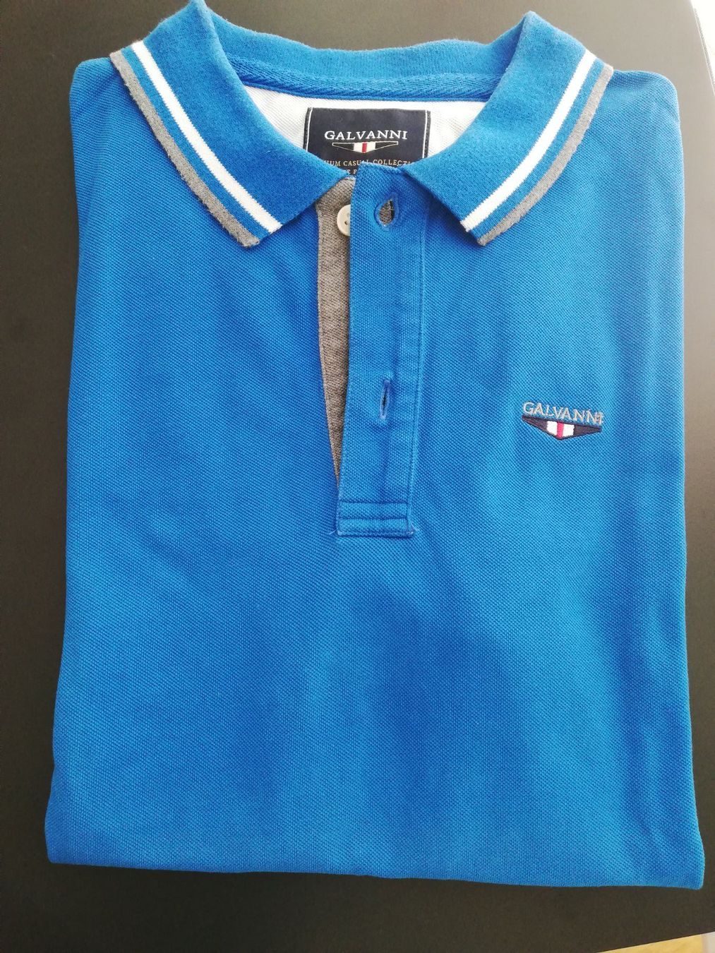 Polo-Shirts: Polo Galvani bleuvif L – Gebraucht aus Genève von ant_5hwp
