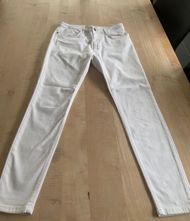 Damenjeanshose weiss (ZARA) Gr.42