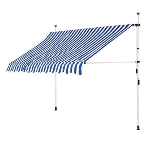 Tende da sole: Klemmmarkise Blau/Weiß 250cm – Nuovo e nell'imballaggio originale da Winterthur venduto da aredo 4