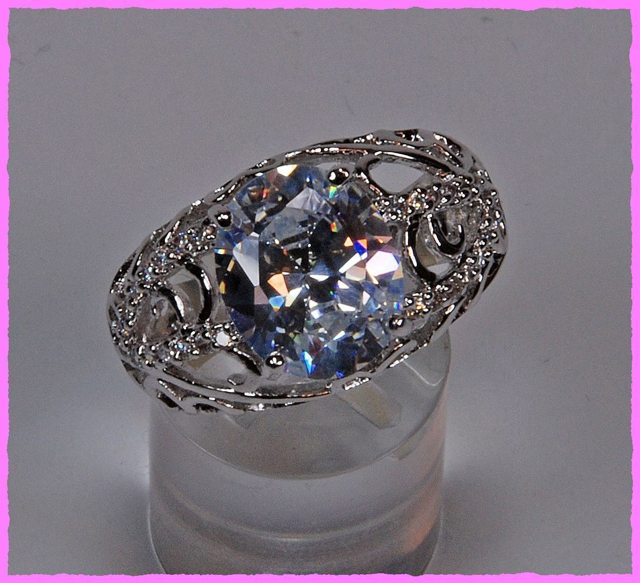 Anelli: Bezaubernder Ring mit Zirkonia – Nuovo e nell'imballaggio originale da Oberglatt ZH venduto da Diamond-Girl 3