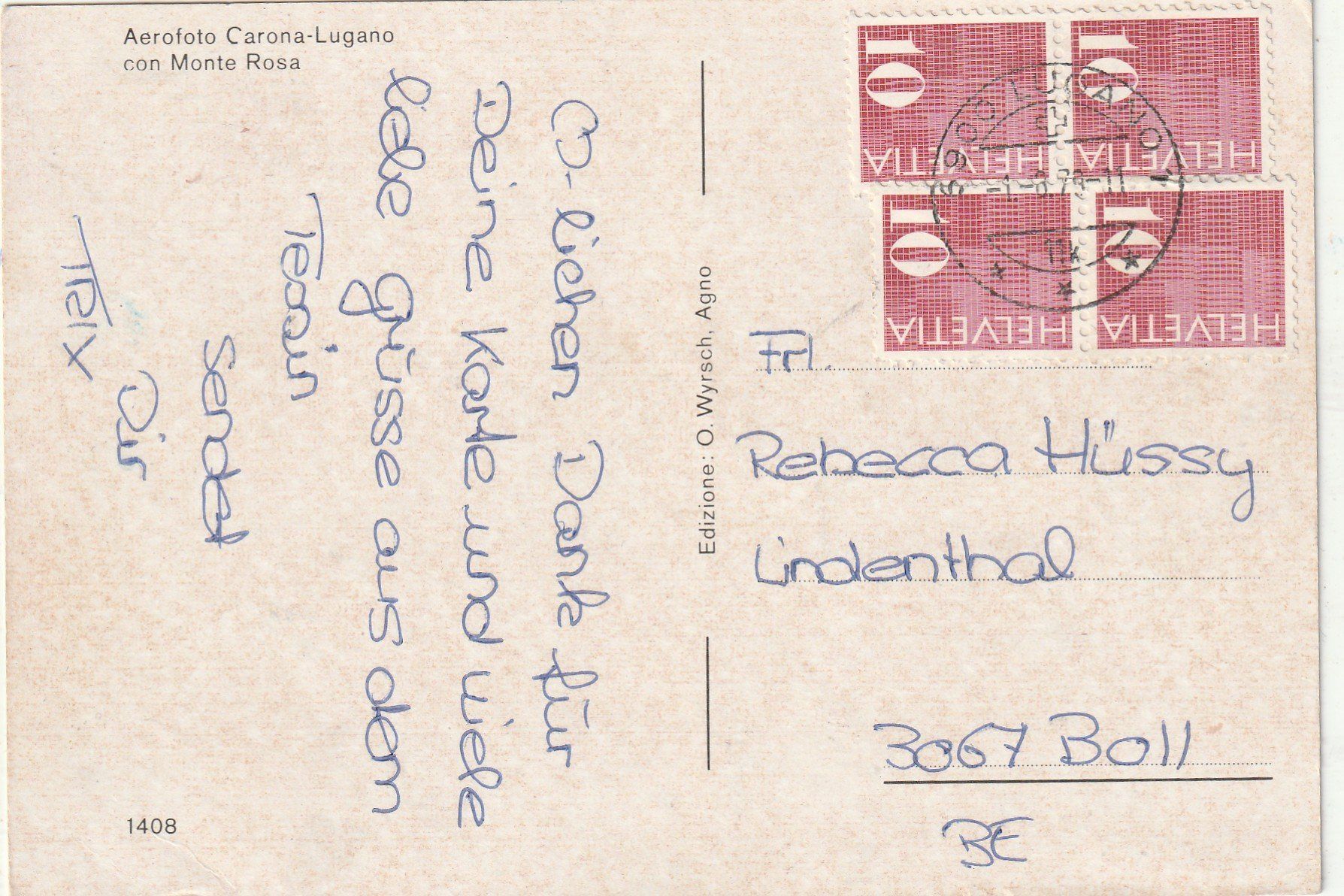 Cartes postales: Tessin – D'occasion à Lumbrein par made02 1