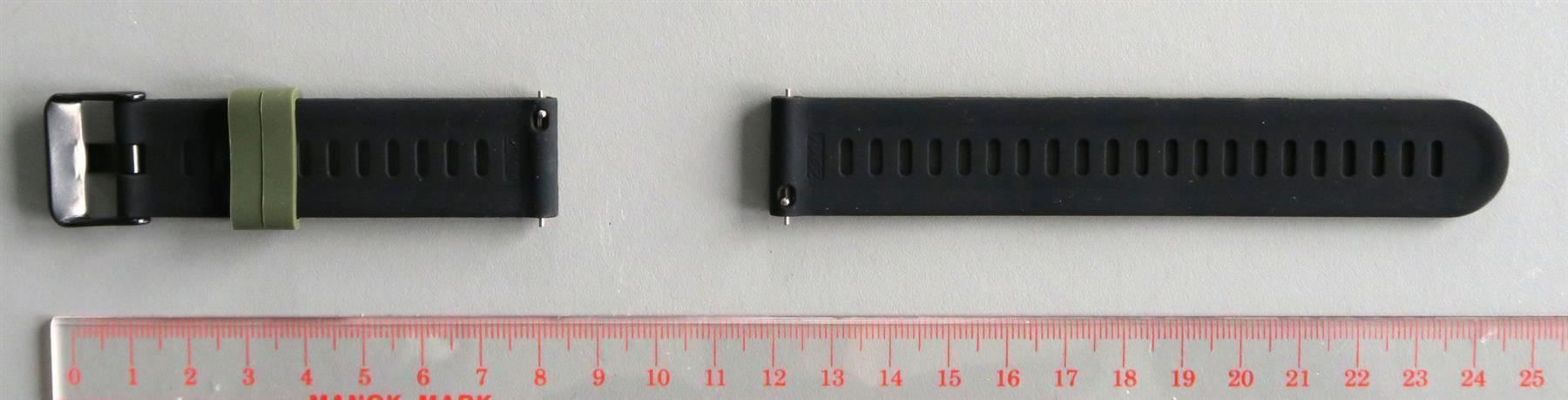 Bracciali & Braccialetti: Nr145 Silikon Uhrenband mit 20mm Stegbre – Nuovo (secondo la descrizione) da Teufen ZH venduto da bee50two 1