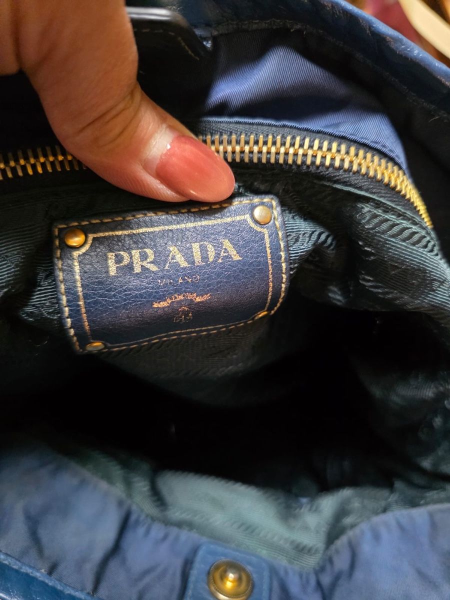 Prada Borse da donna: Prada Tasche - Blue Navy - Top Zustand! – Usato da Aarburg venduto da SA.TheTimelessLuxury 5