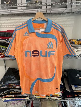 00’s Vintage Adidas Olympique de Marseille Mandanda Jersey L