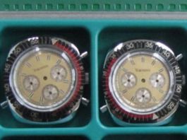 2 BFG 597 Flyback Chronographe Gehäuse mit WAKMANN ZB. NOS