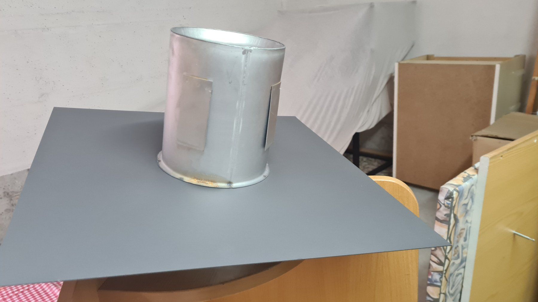 Ferramenta: Deckendurchführung mit Rosette 500x500mm quadratisch – Nuovo (secondo la descrizione) da rafz venduto da surri01 1